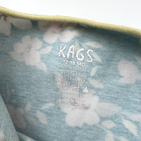 Rags Floral Henley Romper - Picture 5 of 6